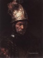 Portrait of a Man with a Golden Helmet Rembrandt